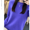 New cashmere sweater women's sweater in autumn and winter 100% merino wool fashion O-neck autumn warm pullover top