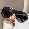 New Women Fashion Y2k Sunglasses Women's Vintage Integrated Surround Sun Glasses Lady UV Protective Eyewear UV400 Oculos De Sol