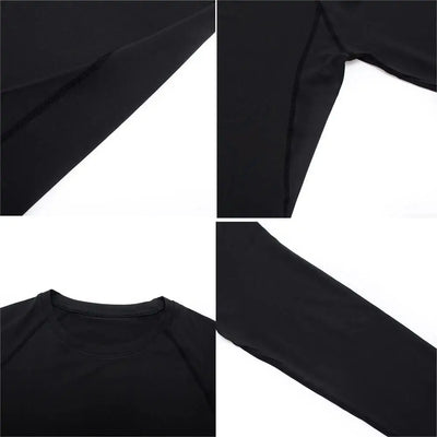 Anime Men's Compression Shirt Fitness Sport Running Tight Gym TShirts Athletic Workout Quick Dry Tops Tee Summer