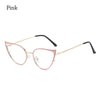 2025 New Cat Eye Anti Blue Light Glasses Women Men Vintage Brand Designer Optical Retro Ins Computer Eyeglasses Clear Spectacle