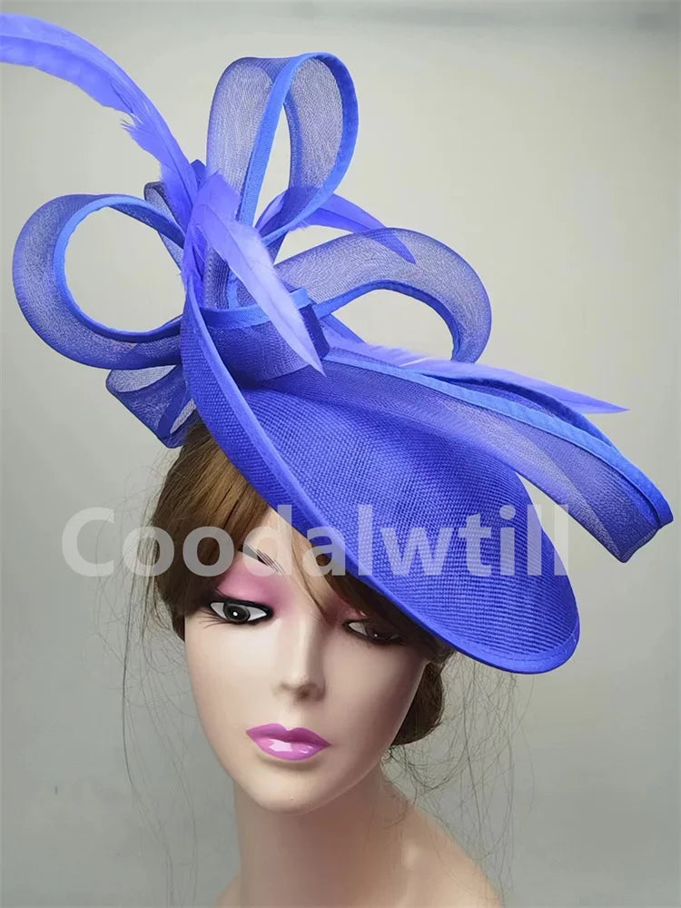 Mesh Fascinator Headpiece Women Formal Event Derby Headpiece Ladies Eleagnt Mariage Millinery Cap Fashion Wedding Fascinator Hat