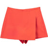 Willshela Women Fashion Solid Asymmetrical Side Zipper Skirts Shorts Vintage High Waist Female Chic Lady Shorts