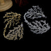 ASNORA New Tiara Cubic Zirconia Crown Diadema Bridal Wedding Hair Accessories CZ Leaf Crystal Headbands Couronne Party Jewelry