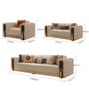 Elegant Luxury Modern Sofa Designs Royal Set Designer Leather Sofa Lounge Loveseat Divano Soggiorno Living Room Furniture