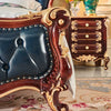 Nordic Luxury Aesthetic Bed Queen Size Cheap Cute Salon Bedroom King Bed Modern Wood Leather Camas Matrimonial Room Furniture