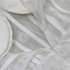 New Sexy Off Shoulder 3D Flower See Through Strapless White Mini Dresses Women‘s Elegant Birthday Evening Guest Party Prom Robe