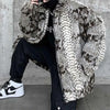 New Autumn And Winter Men's Long-Sleeved Fur Jacket American Retro Fashion Trend High Street Loose Casual Niche Men's Tops 2025