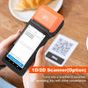 Handheld Commercial PDA Android 8.1/13 Bulit-in 58mm Thermal Receipt Printer NFC Optional for Cafeteria WIFI Bluetooth Connect