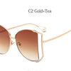 2024 Half Frame Brand Designer Glasses Women Square Pearl Famous Sunglasses Female Fashion Oversized Clear Pink Eyewear Ladies