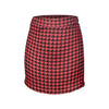 Qianniao style elegant elastic waist half skirt, hip hugging high waist short skirt