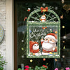 Santa Snowman Christmas Window Stickers Wall Decals New Year 2025 Christmas Home Decor Merry Christmas Xmas Decorations Gifts