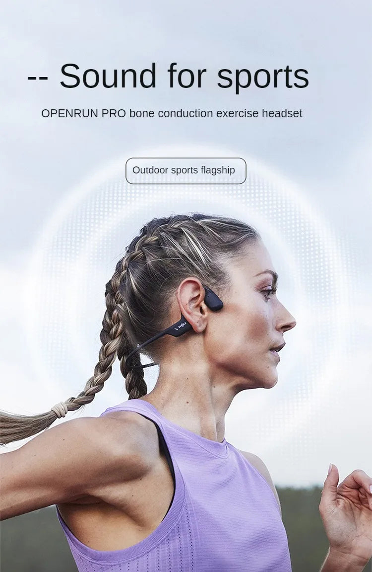 Original SHOKZ S810 Bone Conduction Earphone Openrun Pro Wireless Bluetooth5.1 Earphones Waterproof Sport Running Headset