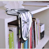 2024 New Novel Surreal Melting Distorted Wall Clocks Surrealist Salvador Dali Style Wall Decororation Home Garden Clock