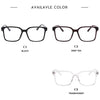 TR90 Retro Square Anti Blue Light Optical Glasses Frames for Men Women Fashion Prescription Office Computer Eyeglasses