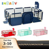 IMBABY Playpen For Children Multiple Styles Baby Pool Balls Bed Fence Kids Indoor Basketball And Football Play Yard