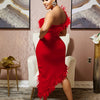 Wmstar Party Christmas Dresses Women's Clothing Bodycon Sweet Sexy Party Dress Summer Holiday Wholesale Bulk Lot Dropshipping