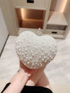 New Pearl Evening Bag Love Clutch Chain Bag Matching Cheongsam Evening Party Bag Banquet Bag Wedding Dress Bag