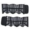 Women Abdomen Tight Corset Crops Under Bust Bustiers Breathable Mesh Waist Girdle With Bones Slimming Lace Up Bodices