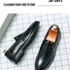 High Quality Leather Shoes Men British Style Wedding Business Brogue Shoes For Men Size 48 Men's Dress Shoes Formal Leather Male