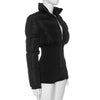 Leosoxs Fashion Women Long Sleeve Zipper Fly Turn-down Collar Parkas Patchwork Jumpsuit 2024 INS Playsuit One Piece Suit Romper
