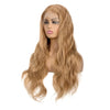#27 Honey Blonde Human Hair Wigs 13X4 Transparent Lace Pre Plucked Body Wave Human Hair Lace Frontal Wig 200 Density 20-32 inch