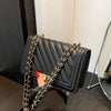 Fashionable Mini Quilted Embossed Chain Shoulder Bag Simple And Versatile Diagonal Crossbody Bag For Women Square Handbag