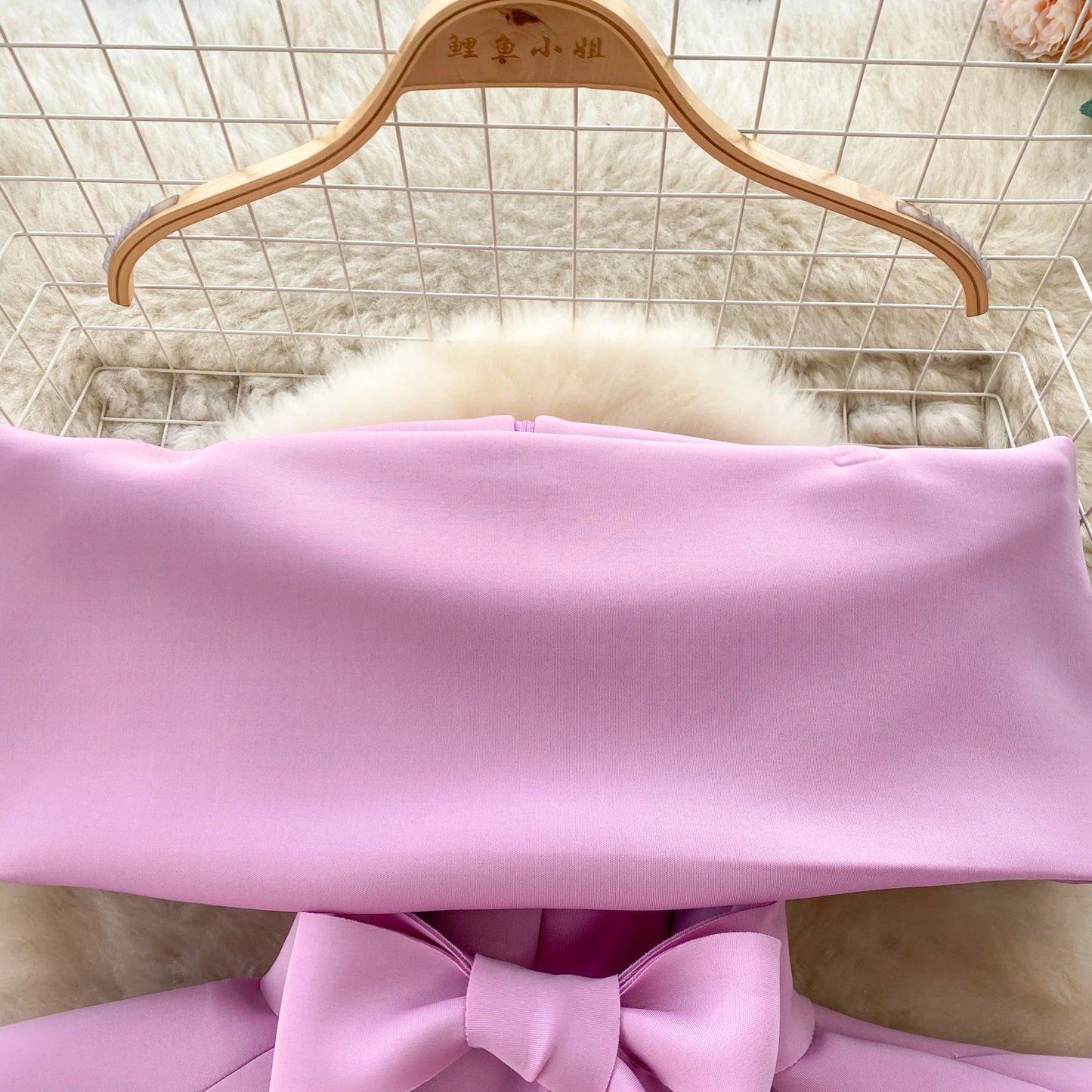 Women Vintage Two Pieces Skirt Sets Women Long Sleeve Sexy Slash Neck Bandage Ruffle Blouse Top and High Waist  Hip Wrap Skirt