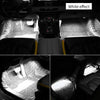 Neon LED Car Interior Ambient Foot Strip Light Accessories Back light Remote App Music Control Auto Decorative Atmosphere Lamp