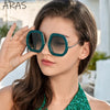 Oversized Luxury Diamond Shiny Sunglasses Women Irregular Round Crystal Sun Glasses Men UV400 Shades Eyewear Polygonal Sunglass