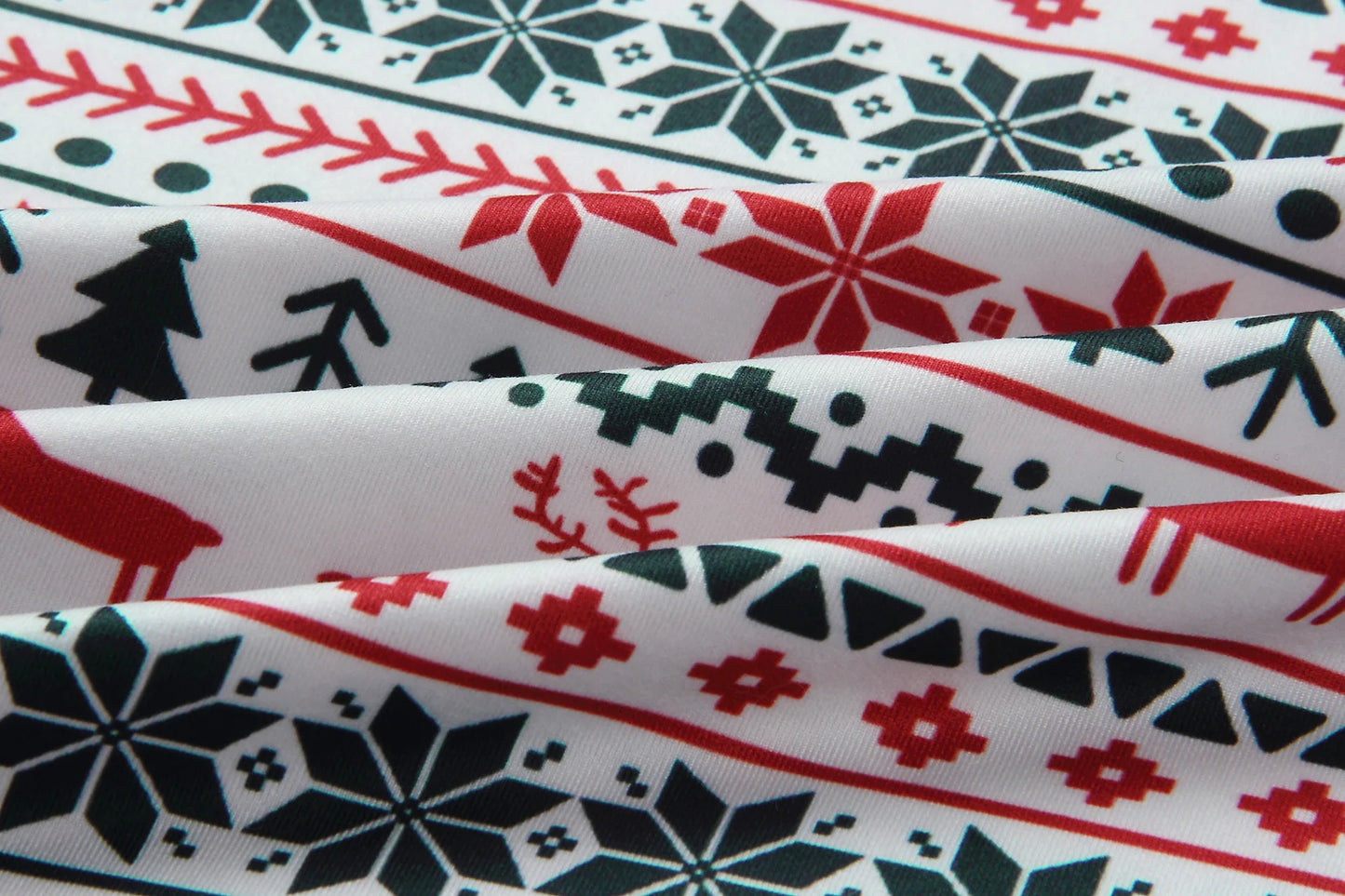 Christmas Family Matching Pajamas Set 2025 Mom Dad Kids Elk Print 2Pcs Clothes Baby Romper Family Look Soft Sleepwear Xmas Gift