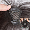 TESS Natural Hair Bangs 3D Fringe 10g Human Hair Invisible Clip In Hair Extension With Temples Hair Clip Natural Bangs For Women