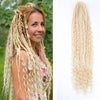Handmade Dreadlocks Hair Extensions 24Inch Soft Crochet Dreadlock Braids Hair Synthetic Faux Locs Braids Hair For Women And Men