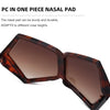 Oversized Square Punk One-piece Sunglasses Women 2024 Luxury Brand Big Frame Shield Sun Glasses For Ladies Wrap Eyewear Goggle
