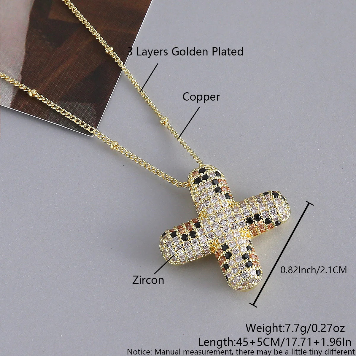 MHS.SUN New Leopard Bubble Letter Necklace Gold Plated Chunky Bubble Zircon 26 Initial Pendant Necklace Women Fashion Jewelry