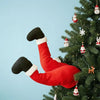 Santa Claus Legs Hanging, Christmas Tree Plush Decor, Santa Claus Elf Leg Christmas Decorations for Xmas Hanging Ornaments