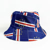 2026 Countries National Flag Bucket Hat Men Women Football Fan Party Football Cup Reversible Sun Hat Soccer Fans Fisherman Hat
