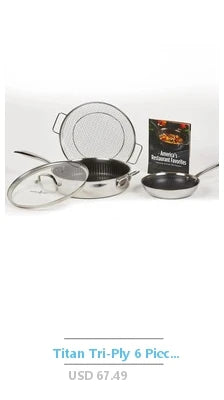 18-Piece Stainless Steel Nonstick Cookware Set Gray Interior Glass Lids Dishwasher Safe Gas/Electric/Ceramic Compatible Riveted