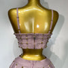 High Quality Women Sexy Luxury Birthday BandageTwo Piece Set Evening Party Prom Gown Celebirty High Street Club Party Outfit