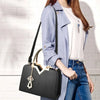 Women Handbag Patchwork Shoulder Messenger Office Work PU Leather Female Bag Ladies Luxury Fashion Elegant