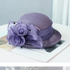 Flower Fascinators Races Hats For Women Elegant Banquet Fascinator Hat Girls Ladies Formal Wedding Dress Fedora Hats