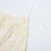 Weird Puss Mesh Backless 2 Piece Set Women Halter Lace-Up See Through Crop Tops+Loose Elegant Long Skirts Vacation Trend Outfits