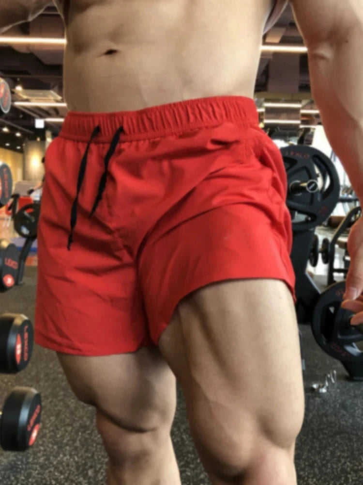 2025 New Men's Shorts Gym Summer Fitness Shorts Gyms Short Pants Run Sportswear Running Shorts Men Sports Jogging