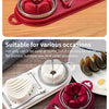 Multifunctional Egg Slicers Stainless Steel Slicer Fancy Splitter Egg Cutting Tool Home Two In One Egg Cutter Kitchen Gadgets
