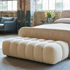 Nordic light luxury lamb wool changing stool, cloakroom stool, living room sofa stool, square foot step, tofu block, foot stool