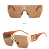 New 2024 Luxury Designer Square Sunglasses Women Fashion Trendy Punk Sun Glasses Ladies Gradient Shades Eyewear Oculos UV400