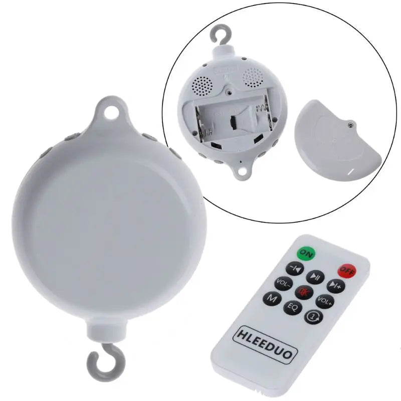 35 Songs Baby Mobile Crib Bed Bell Toy Windup Movement Music Box Machine Rattle Dropshipping