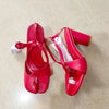 Summer spilt toe women sandals high heel lace up slides