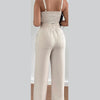 Women Fashion Print Halter V-Neck Short Tank Suit Tops Long Pants Matching Set Summer Casual Female Slim Pants Two Piece Sets