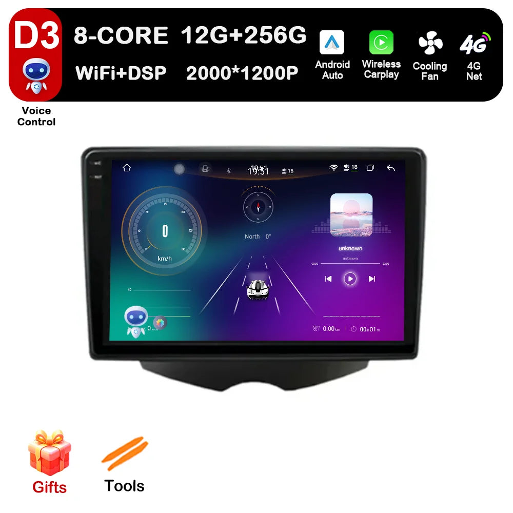 for Hyundai Veloster FS 2011 - 2017 No 2 Din Touch Screen Stereo GPS Navigation Autoradio Head Unit Car Radio Multimedia Player