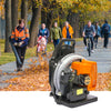 65CC 2 Stroke Petrol Backpack Leaf Air-cooled Blower Commercial Garden Yard Tool 2.7 kw 6800r/min
